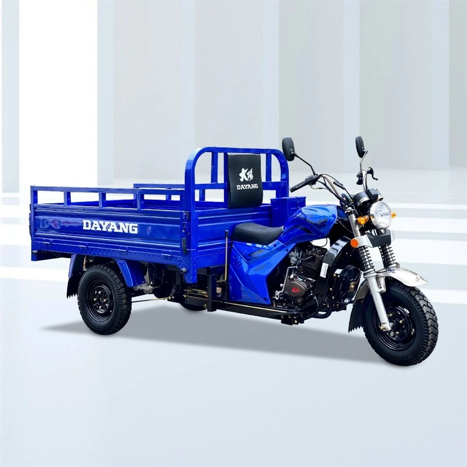 Three-Wheeled Motorcycle Cargo Tricycle