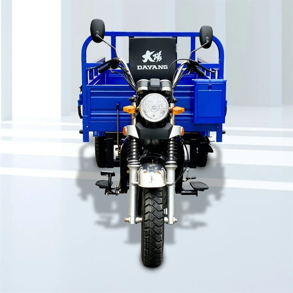 Three-Wheeled Motorcycle Cargo Tricycle